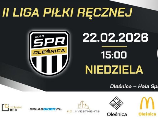 SPR Oleśnica podejmie wicelidera II ligi – hit II rundy już w niedzielę w Hali Atola SPR Oleśnica podejmie wicelidera II ligi – hit II rundy już w niedzielę w Hali Atola