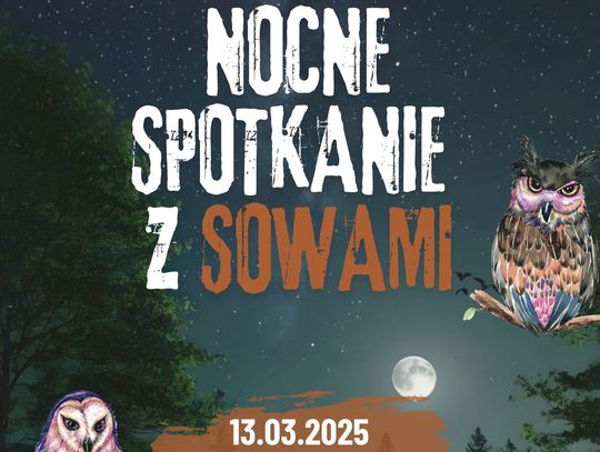 Nocne polowanie na sowy w Pałacu Goszcz Nocne polowanie na sowy w Pałacu Goszcz