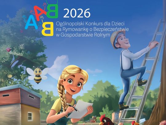 KRUS rusza z podwójnym konkursem dla dzieci z wsi: rymowanki i prace plastyczne pod hasłem „Wioski bez troski"