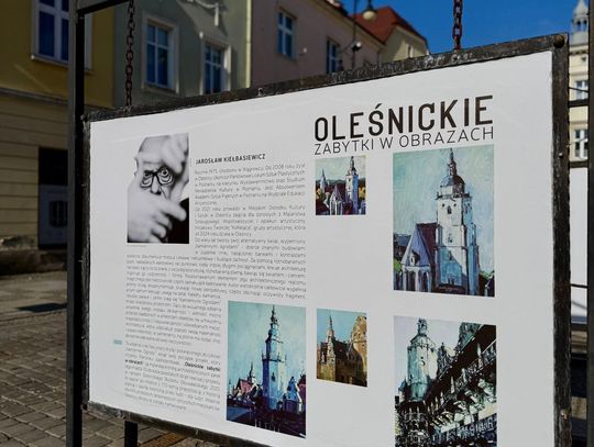 Oleśnica zaprasza na plenerową wystawę malarstwa