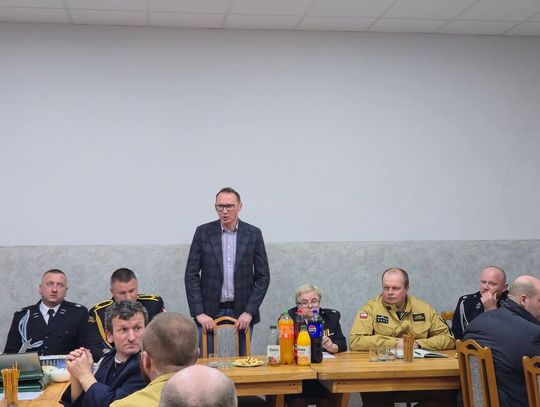 Nowy zarząd OSP Dziesławice wybrany Nowy zarząd OSP Dziesławice wybrany