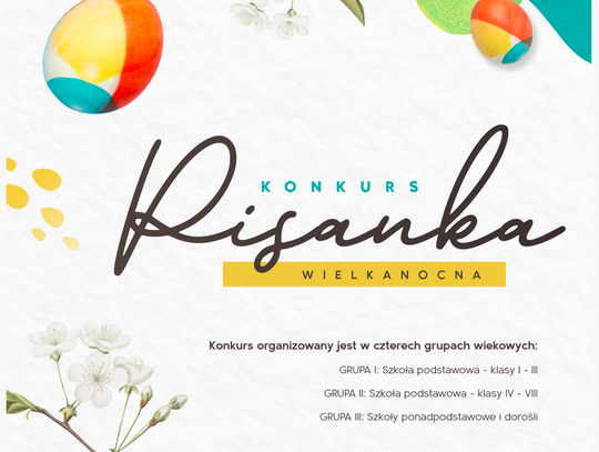 Konkurs „Pisanka Wielkanocna” w Oleśnicy. MOKiS zaprasza do udziału