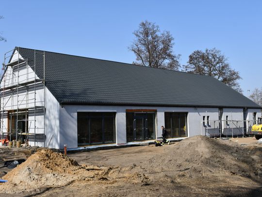 Świetlica w Spalicach rośnie w oczach! Nowoczesny obiekt za ponad 2,7 mln zł już niedługo będzie sercem wsi