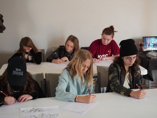 Pierwsze warsztaty graffiti w MOKiS Olesnica za nami