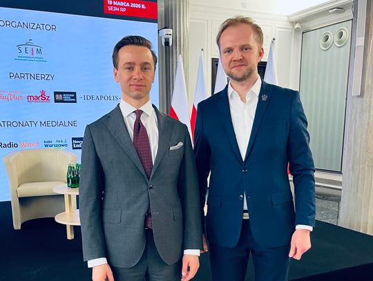 Wojciech Brym na konferencji w Sejmie RP: rozmowy o polityce demograficznej z Krzysztofem Bosakiem