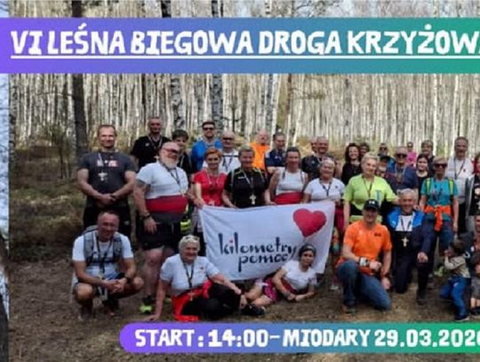 Leśna Biegowa Droga Krzyżowa w Miodarach już po raz szósty! Biegacze i rowerzyści spotkają się w Niedzielę Palmową Leśna Biegowa Droga Krzyżowa w Miodarach już po raz szósty! Biegacze i rowerzyści spotkają się w Niedzielę Palmową