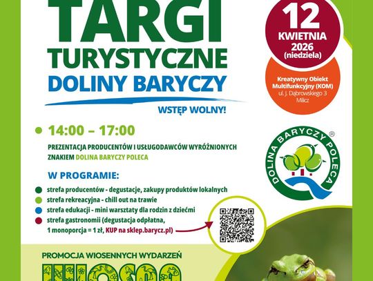 Targi Turystyczne Doliny Baryczy powracają