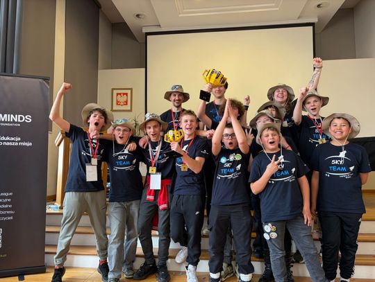 Oleśnicki Sky Team Hungry Wolves Mistrzem Polski FIRST LEGO League. Kierunek: Mistrzostwa Świata!