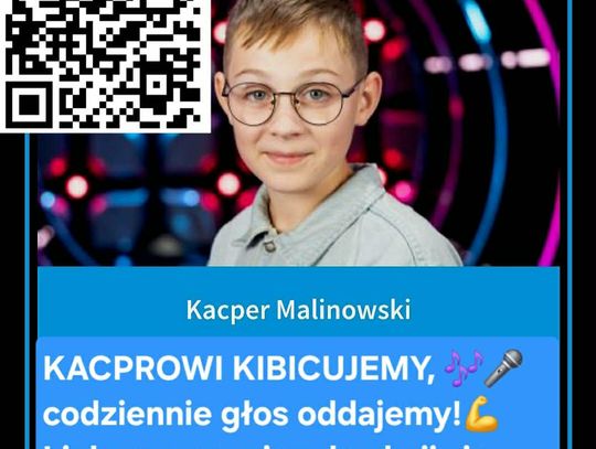 Kacper Malinowski walczy o głosy w plebiscycie na ulubionego uczestnika The Voice Kids TVP Kacper Malinowski walczy o głosy w plebiscycie na ulubionego uczestnika The Voice Kids TVP