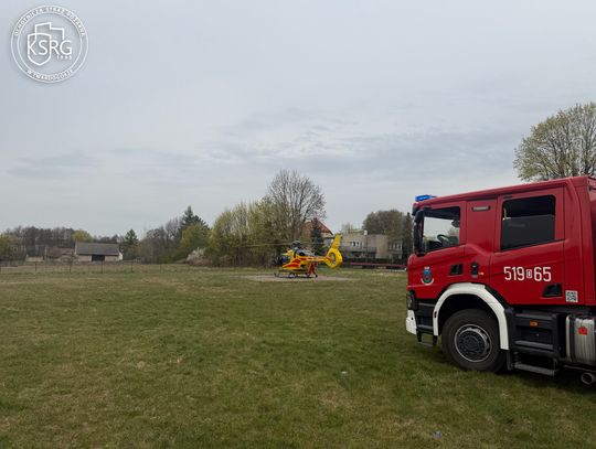 Na miejscu straż, policja i śmigłowiec LPR – co się wydarzyło? Na miejscu straż, policja i śmigłowiec LPR – co się wydarzyło?