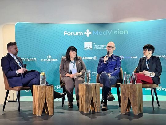Starosta Oleśnicka na Forum MedVision: Jak samorząd wspiera ochronę zdrowia