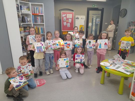 Małe ręce, wielka wyobraźnia – jak dzieci z Klubu Książkowych Jeżyków wiosnę przywoływały