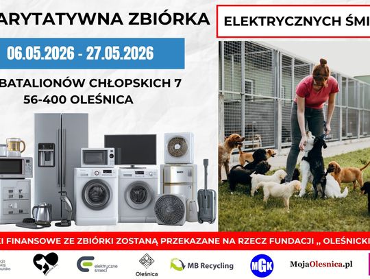 Oddaj elektrośmieci i pomóż zwierzętom! Ruszyła wyjątkowa akcja w Oleśnicy