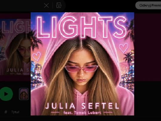 Julia Seftel wraca z nowym singlem! „Lights” nagrane z Tomaszem Lubertem