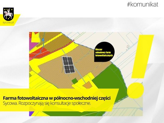 Powstanie farma fotowoltaiczna pod Sycowem. Mieszkańcy mają 30 dni na zgłaszanie uwag