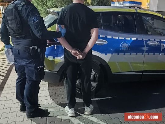 Amfetaminę schował do majtek, no ale...