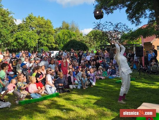 Otwarcie SKWERFEST-u w Oleśnicy. Pierwszy spektakl zachwycił najmłodszych