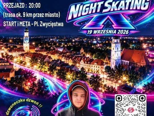 Nocny przejazd ulicami Oleśnicy. Jedziemy dla Wiktora Sikory