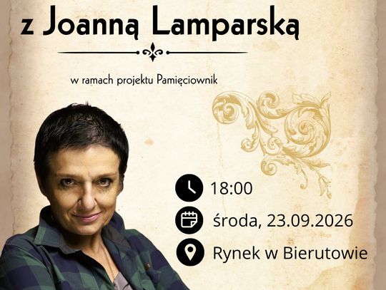Tajemnice Dolnego Śląska prosto z Rynku: Joanna Lamparska w Bierutowie