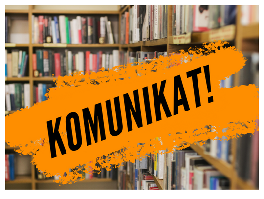 Zmiana godzin otwarcia biblioteki 16 i 17 maja