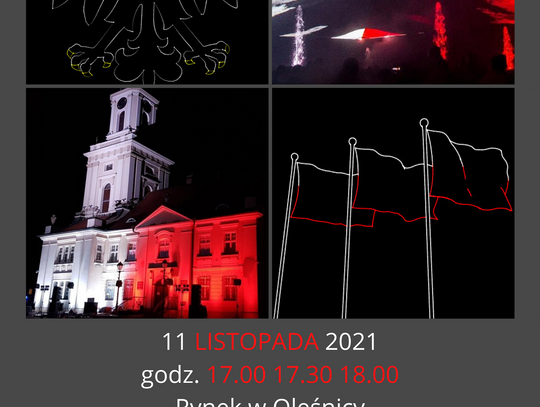 11 Listopada obejrzymy spektakl przestrzenno-graficzny "Droga do wolnbości"