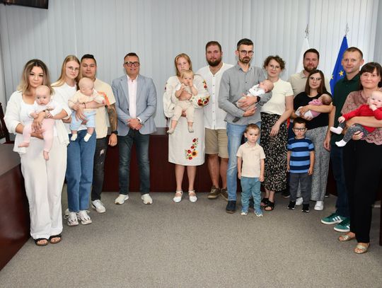22 nowe pociechy oficjalnie powitane w Gminie Oleśnica