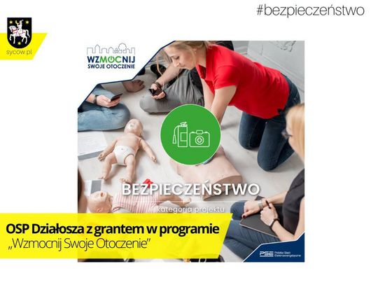 24 tys. zł dla OSP Działosza! Powstanie całodobowy defibrylator AED i nowy sprzęt dla strażaków