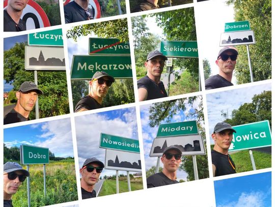 53 kilometry biegiem przez wszystkie miejscowości gminy Dobroszyce