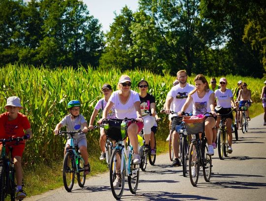 70 rowerzystów z gminy Syców na trasie rajdu