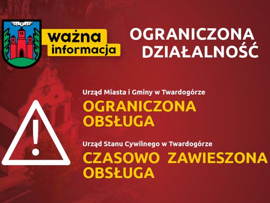8 pracowników zakażonych! UMiG w Twardogórze zawiesza bezpośrednią obsługę