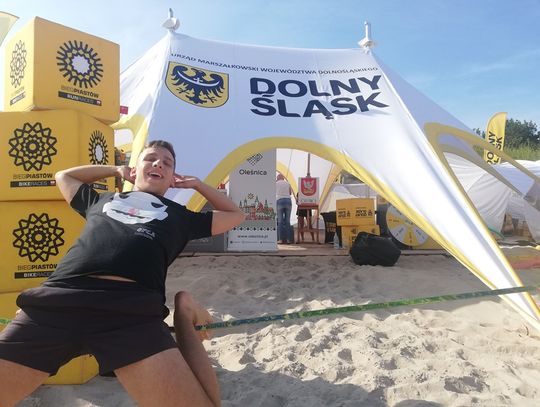 A Oleśnica wciąż na plaży...
