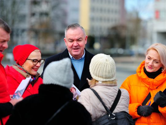 Adama Horbacza rozmowy z oleśniczanami