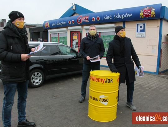 Akcja stowarzyszenia Polska2050 w Sycowie