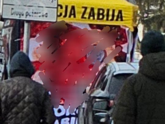 Aktywista grzmi: "Mała grupa terroryzuje całe miasto drastycznymi zdjęciami”