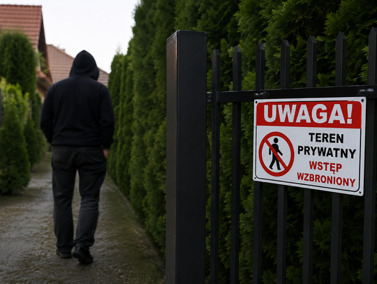 Alarm w Spalicach. Mieszkańcy ostrzegają przed podejrzanym mężczyzną chodzącym po posesjach
