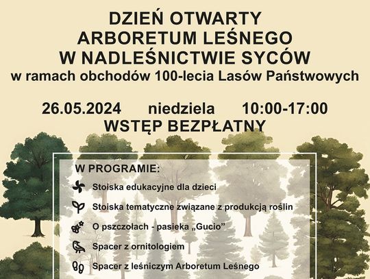 Arboretum zaprasza na dzień otwarty