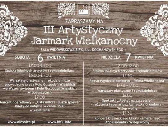 Artyści, na jarmark!