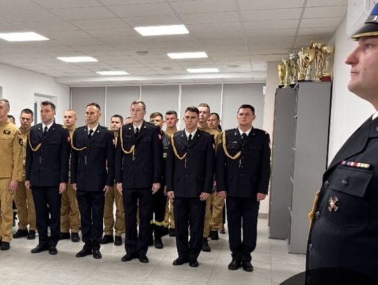 Awanse w Komendzie Powiatowej Straży Pożarnej w Oleśnicy