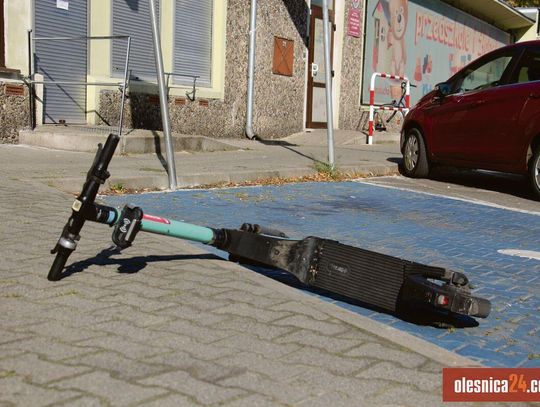 Bałagan z hulajnogami. Miasto rozkłada ręce