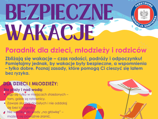 „Bezpieczne wakacje z Sanepidem”