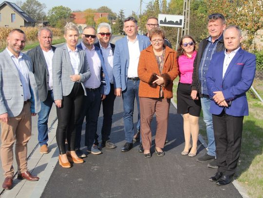 Bezpieczniej w Ligocie Wielkiej. Powstał tam nowy chodnik