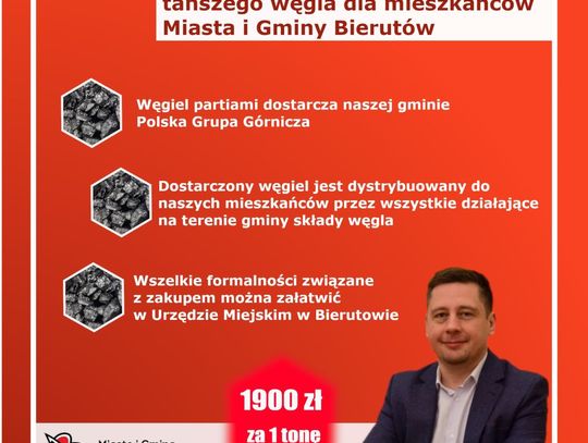 Bierutów: Węgiel w końcu przybył!