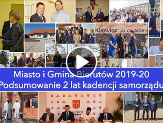 Burmistrz Bierutowa Piotr Sawicki podsumowuje 2 lata kadencji