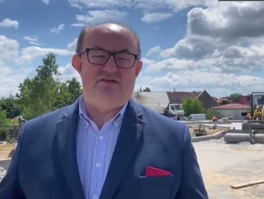 Burmistrz Oleśnicy o przebudowie ronda na Dobroszyckiej