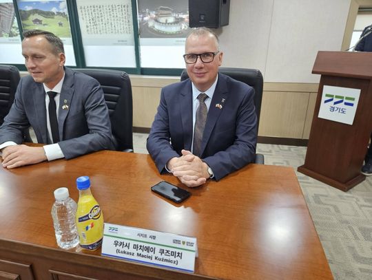Burmistrz po szkoleniu w Korei zmienia spojrzenie na rozwój regionu