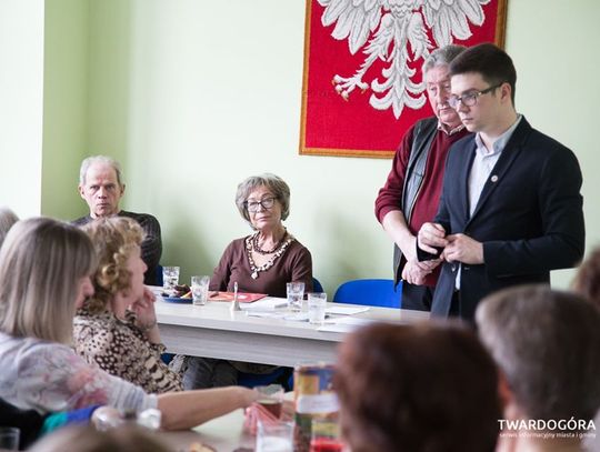 Burmistrz u seniorów