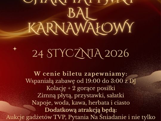 Charytatywny Bal Karnawałowy 2026 w Dobroszycach: zabawa z szczytnym celem