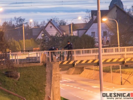 Chciał skoczyć z wiaduktu w Oleśnicy?