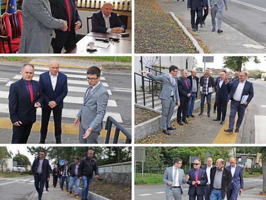 Chodnik w Grabownie Wielkim oficjalnie oddany do użytkowania