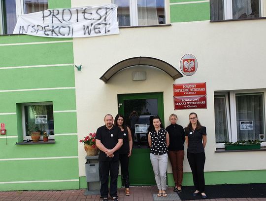 "Czarny poniedziałek" służb weterynaryjnych w Oleśnicy
